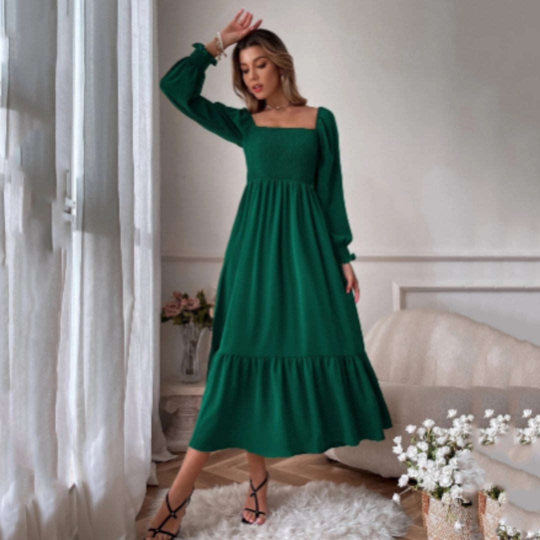 Női átmeneti ruha Florentine kivágással – Hermina