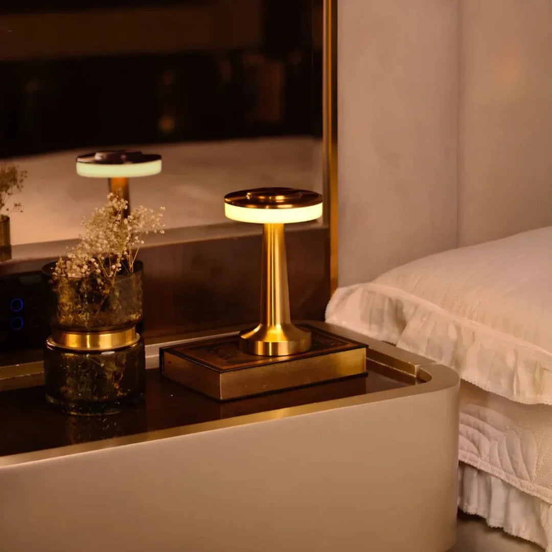 Vezeték nélküli Retro Asztali Lámpa - LumiBar