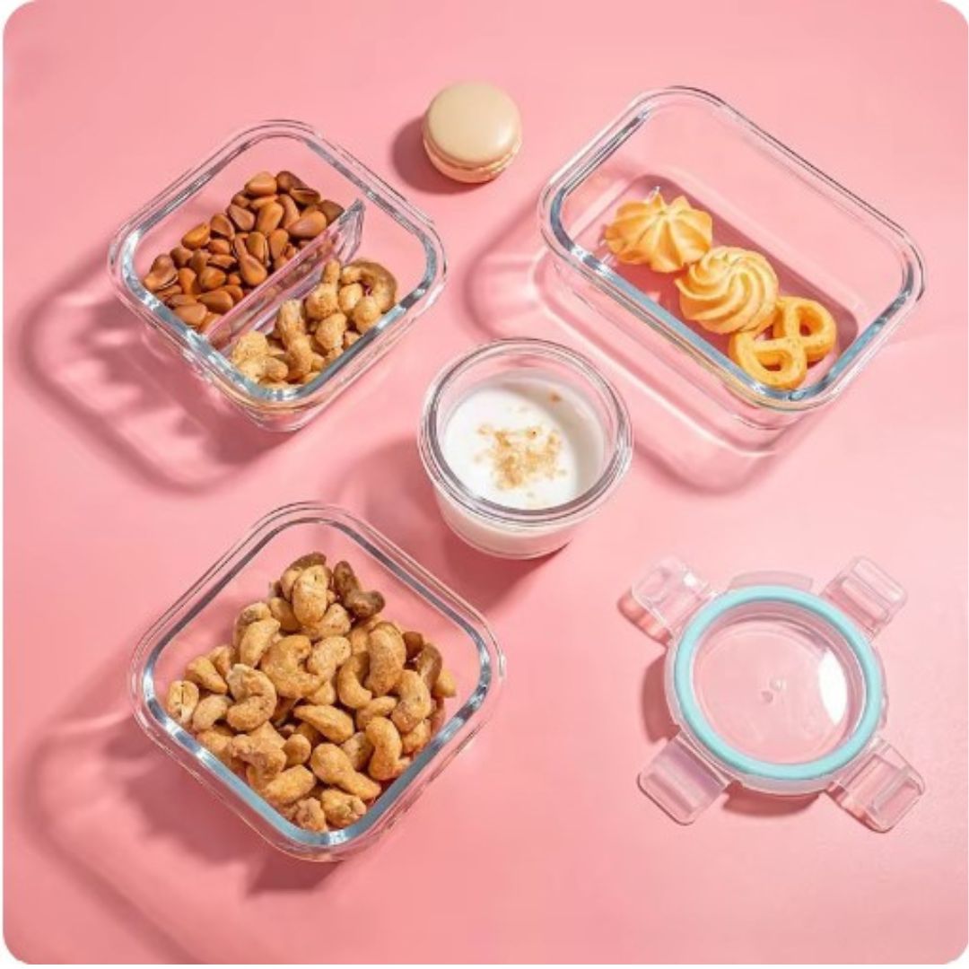 Boroszilikát Üveg Ebédeltető - GlassGuard Bento