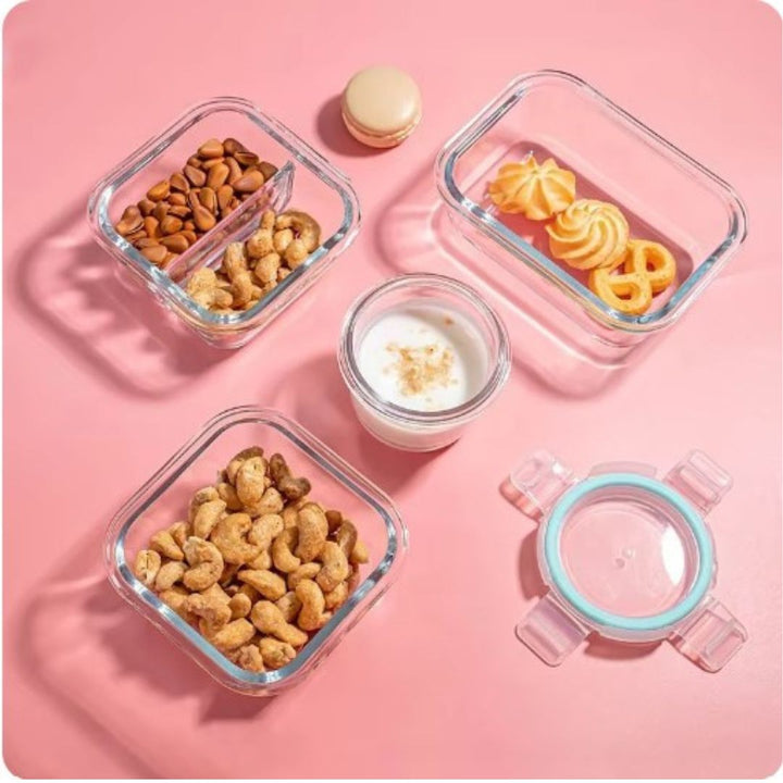 Boroszilikát Üveg Ebédeltető - GlassGuard Bento