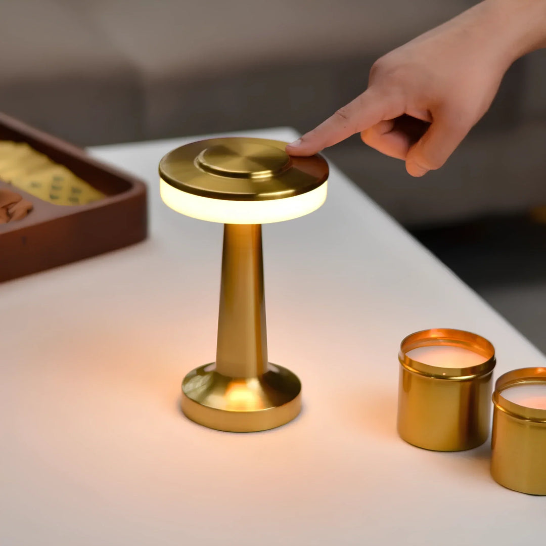 Vezeték nélküli Retro Asztali Lámpa - LumiBar