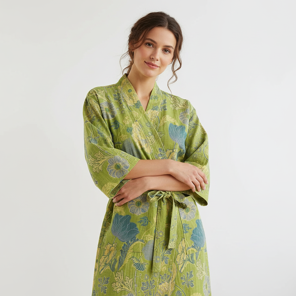 Vibrant Kimono Design - BlossomRobe