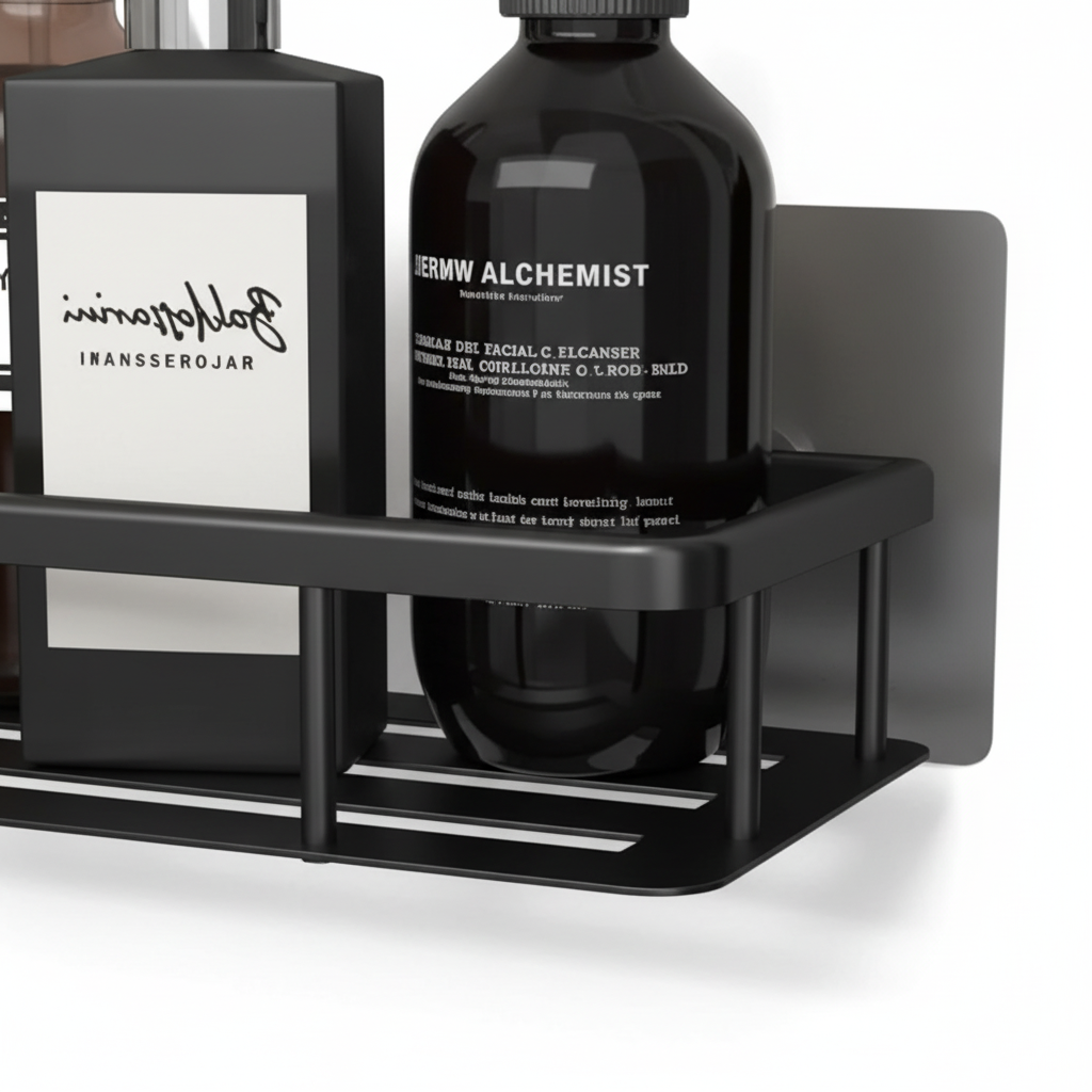 Wasserfeste Holzoberfläche Wandregal - BathNook