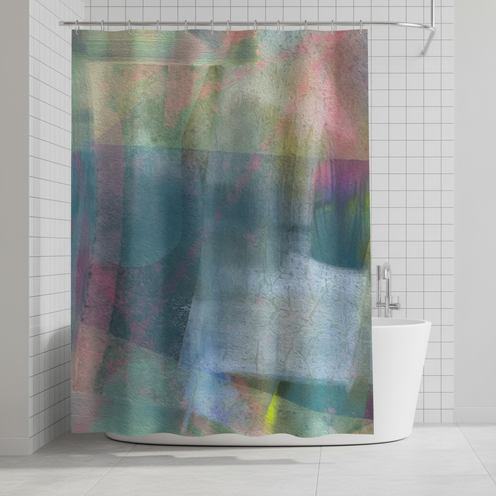 Wasserfester Polyester Duschvorhang - NebulaCurtain