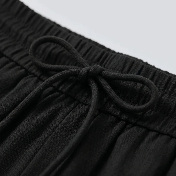 Wide Leg Casual Trousers - Peggy
