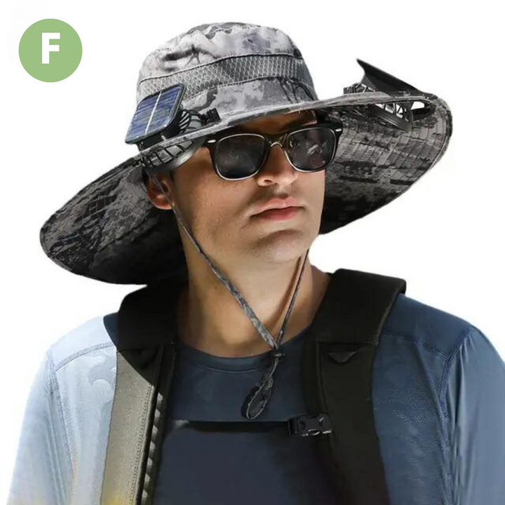 Kültéri napernyő sapka beépített ventilátorral – Sunbreeze