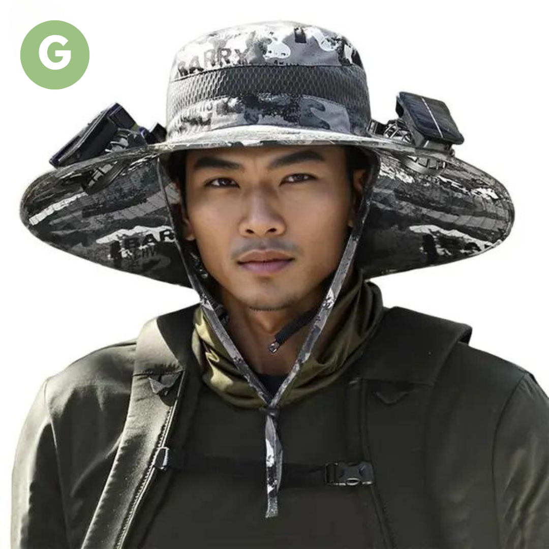Kültéri napernyő sapka beépített ventilátorral – Sunbreeze