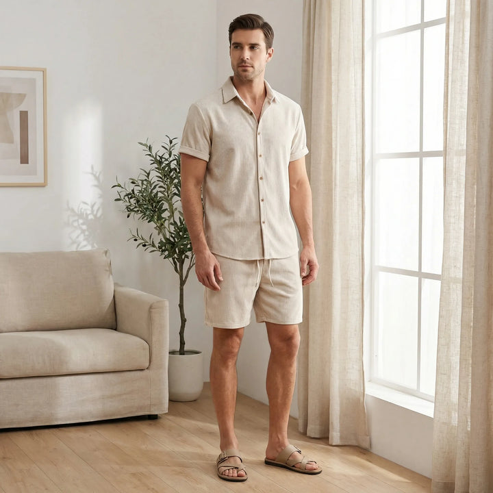 Zomerse Herrenoutfit Met Trekkoord - Simon