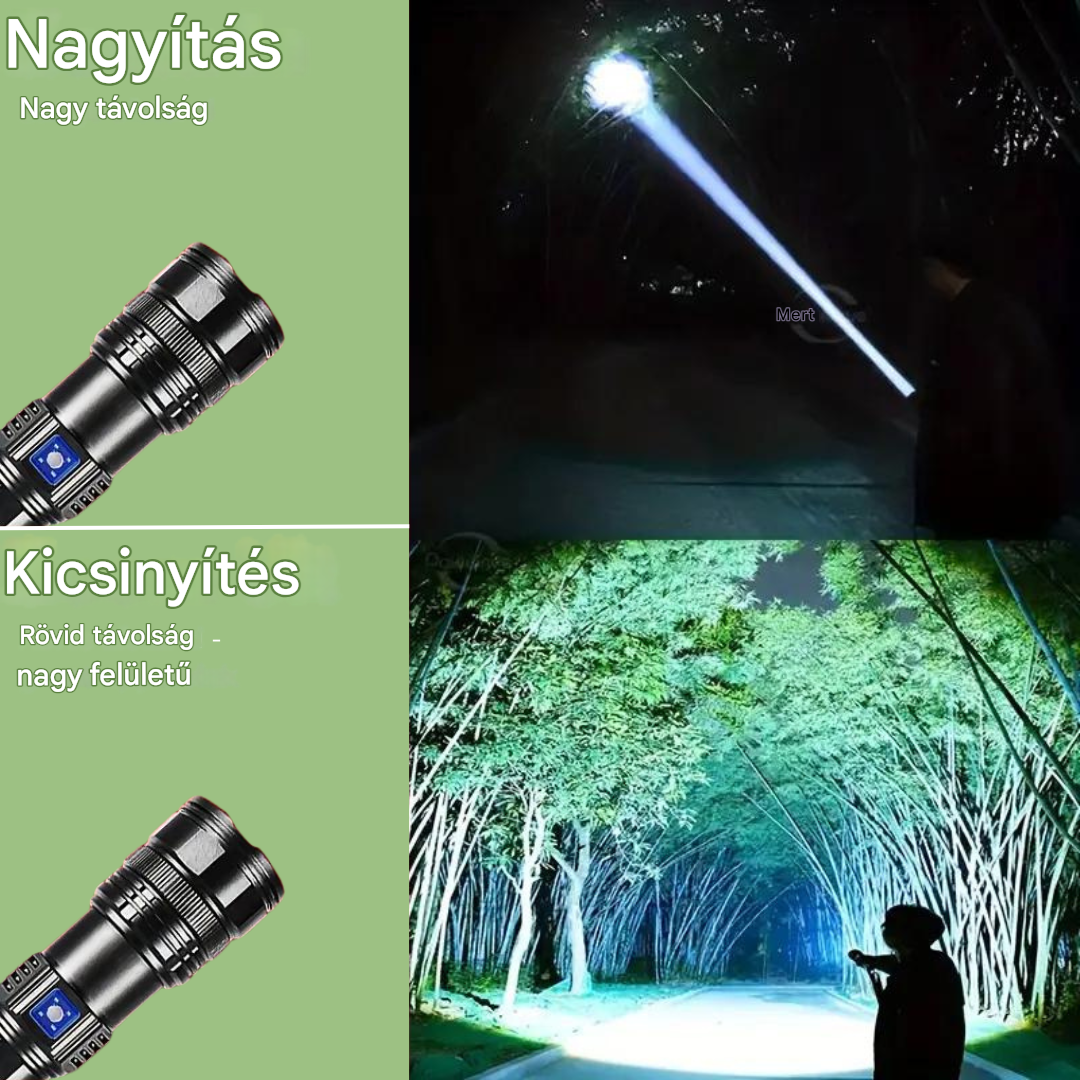 Ultra Erőteljes Taktikai Zseblámpa - PowerLume