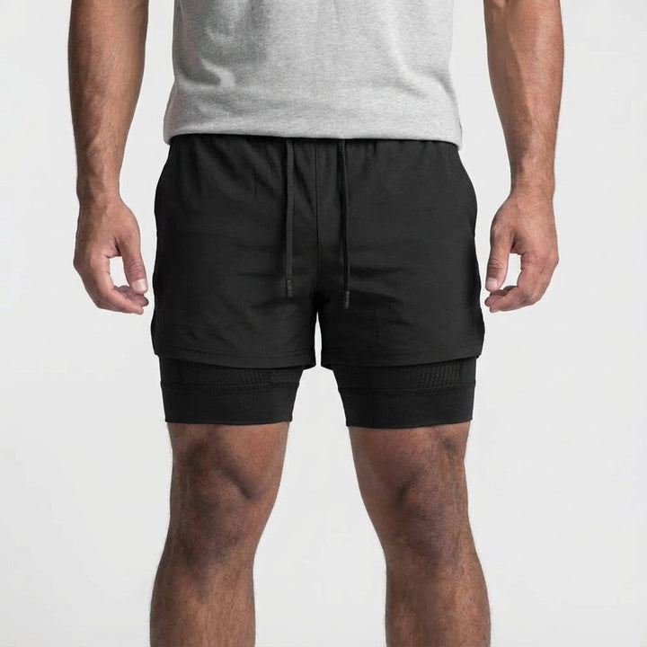 Zwei In Eins Trainingsshorts - Wade