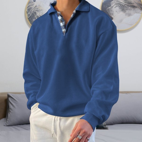 Casual Férfi Polópulóver - Oliver