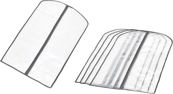 PEVA Ruhatároló Táska Készlet – 5 darabos porvédő borítás cipzárral (Vásárolj 1-et, és 1-et kapsz INGYEN)