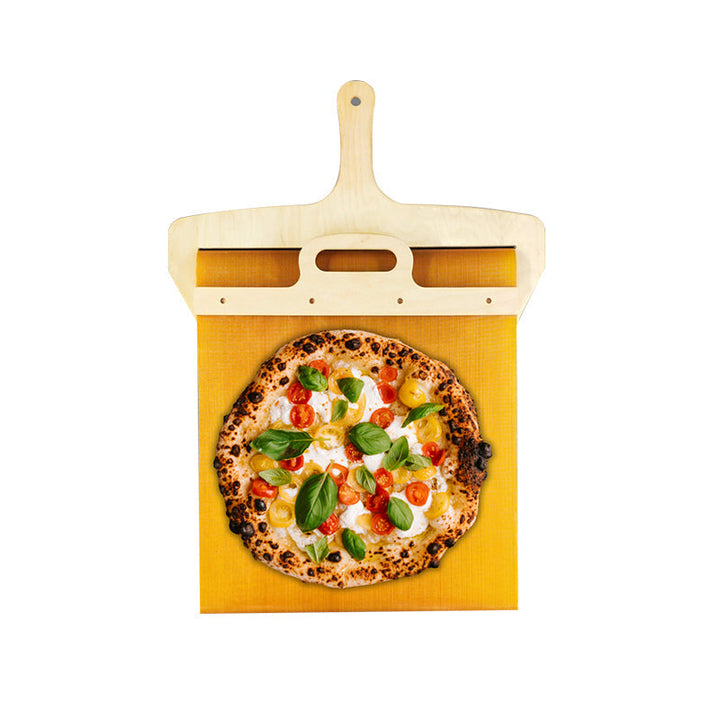 Mozgatható pizzakészítő nyársrúdból készült nyársnyomó mechanizmussal – Fornello