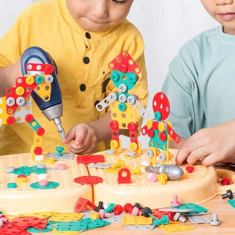 Hordozható építkezési doboz gyerekeknek - BuildiBox