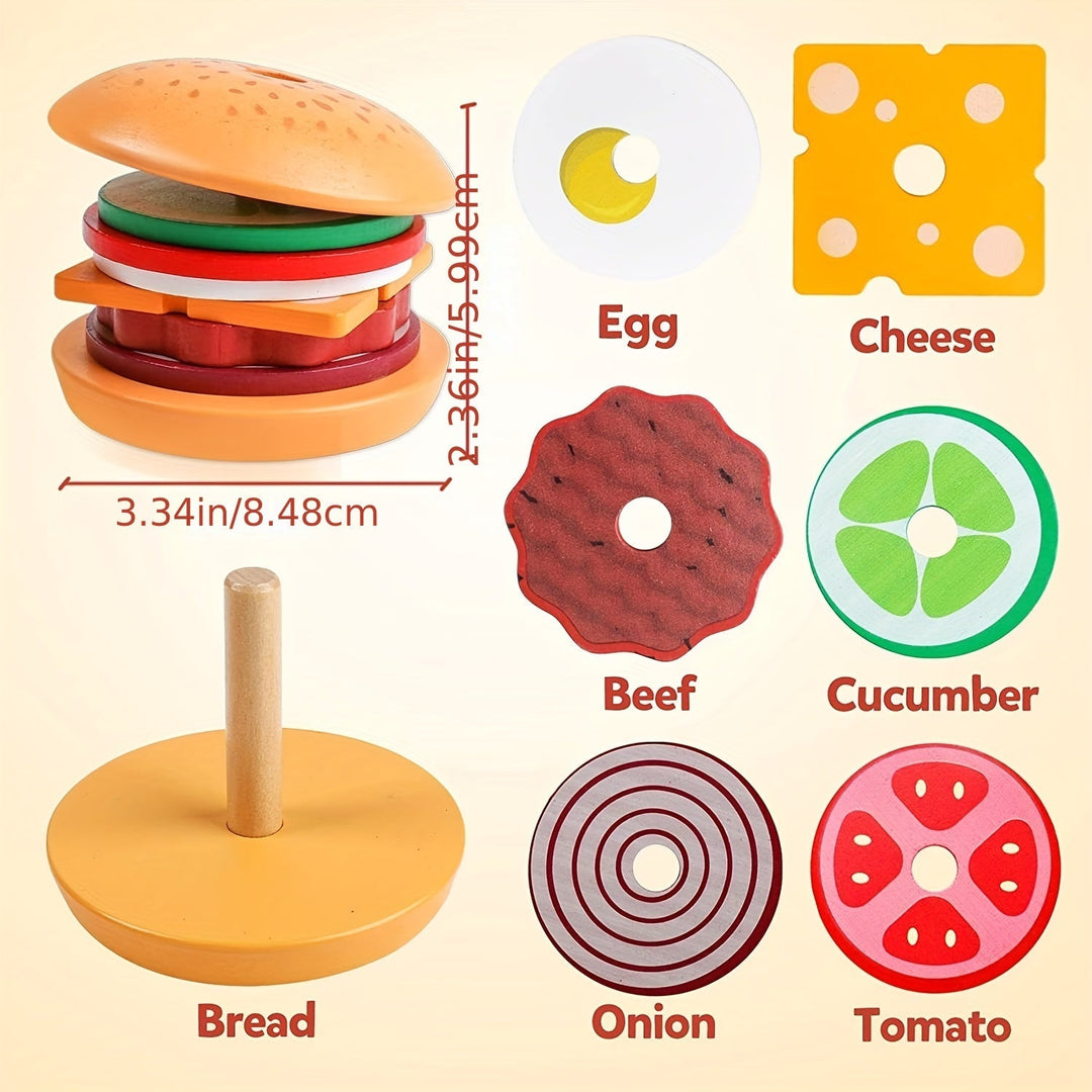 Montessori dobálós játék - BurgerBouwers