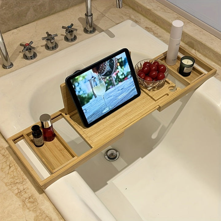 Luxus Bambusz Fürdőkádatálca - ZenBath