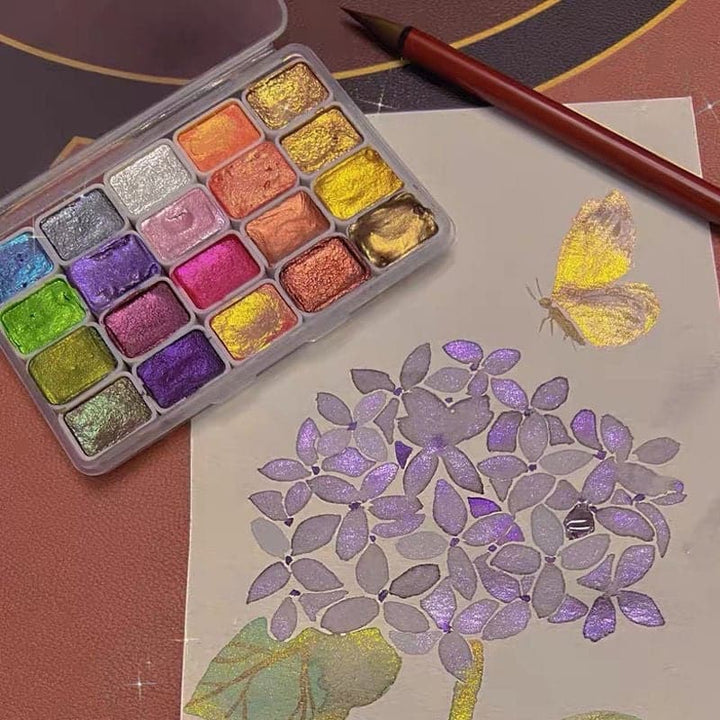 Több színű akvarell festék készlet - ColorCrafter