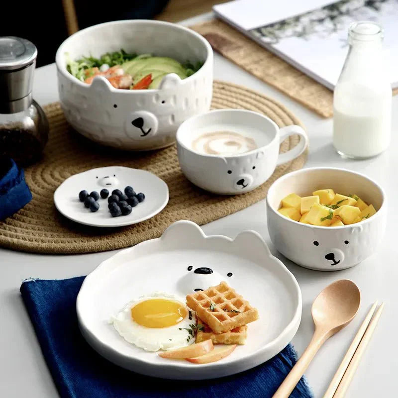 Cuki Jegesmedve Porcelán Terítőszett - PolarJoy