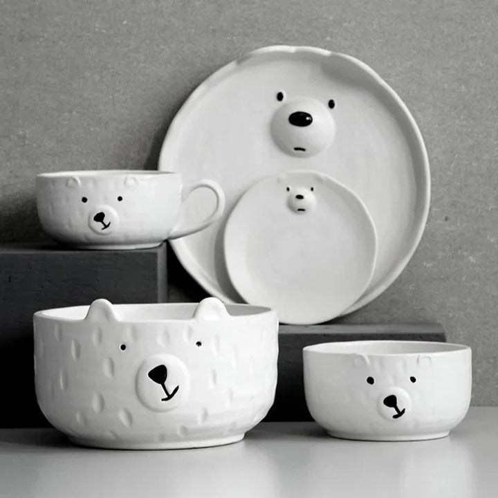 Cuki Jegesmedve Porcelán Terítőszett - PolarJoy