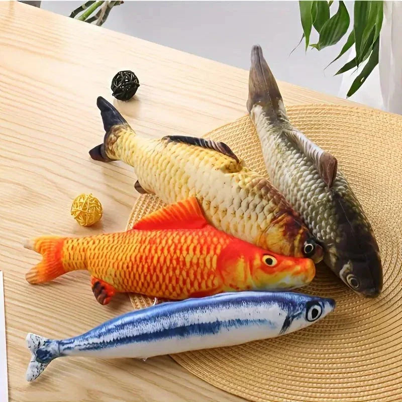 4 darab Mozgó Hal Játék macskáknak - FitFish
