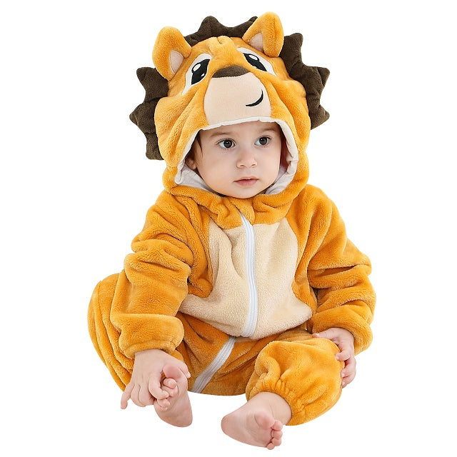 Comfy Baby Overall kapucnival - Puha téli melegség