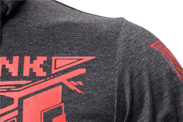 Férfi kapucnis pulóver beépített koponya maszkával – Őszi kiadás ShadowX