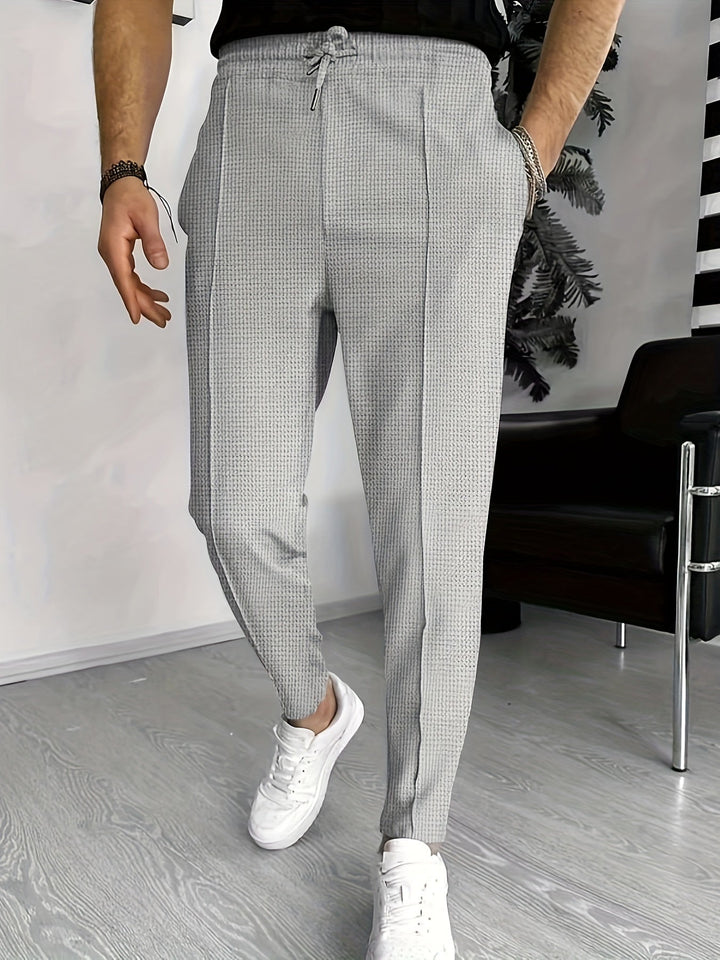 Kényelmes Wafel Joggers Férfiaknak - Finn