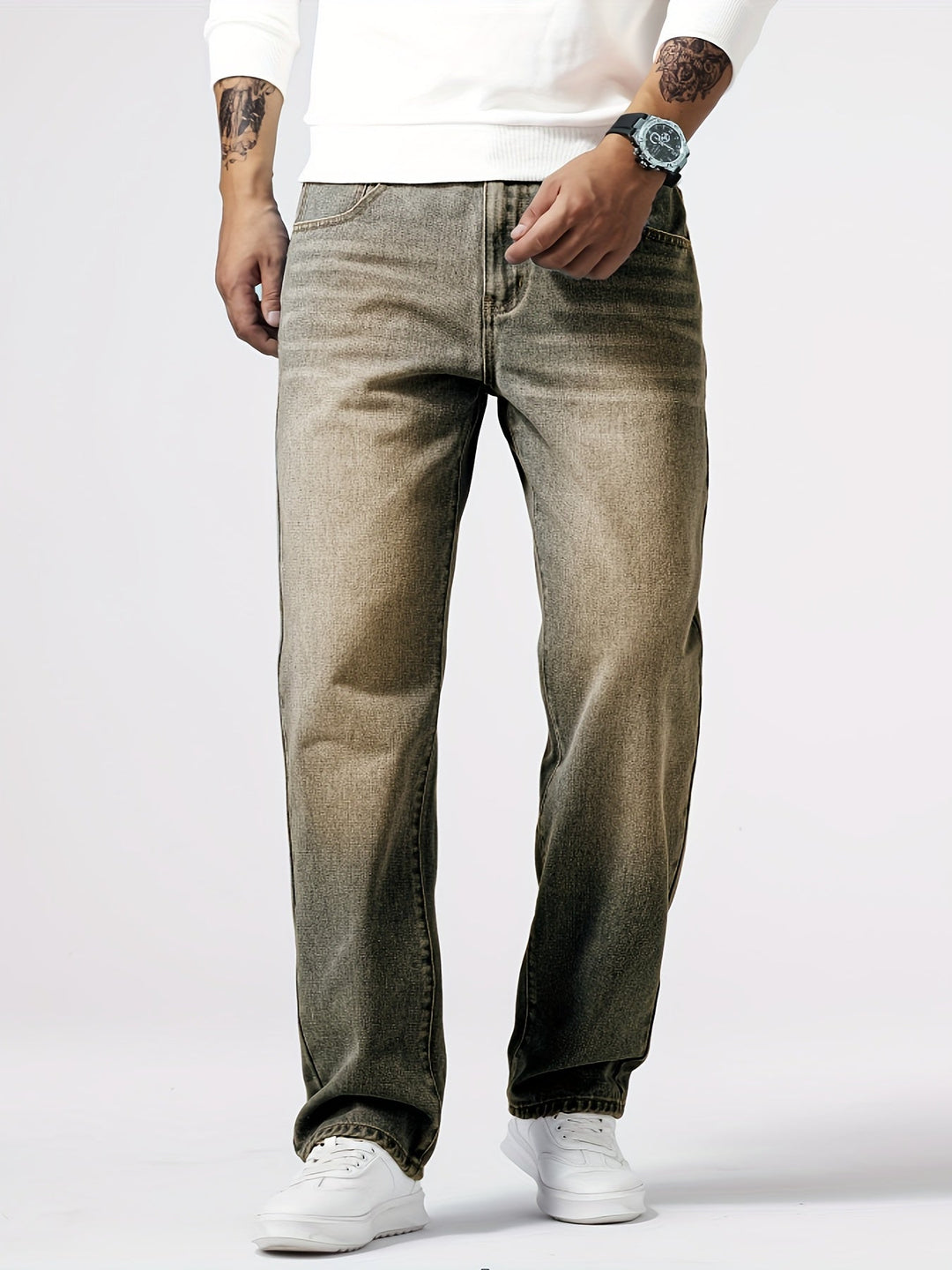 Casual utcai stílusú férfi farmer – Milánó