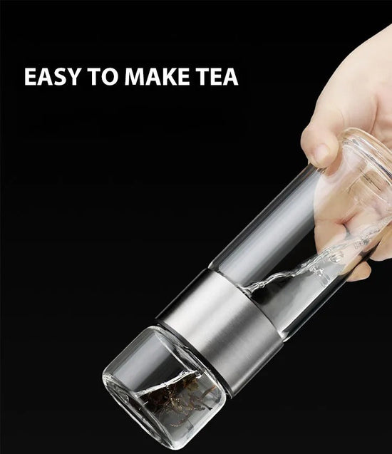 Üveg Hőtartó Flask - ClearTherm