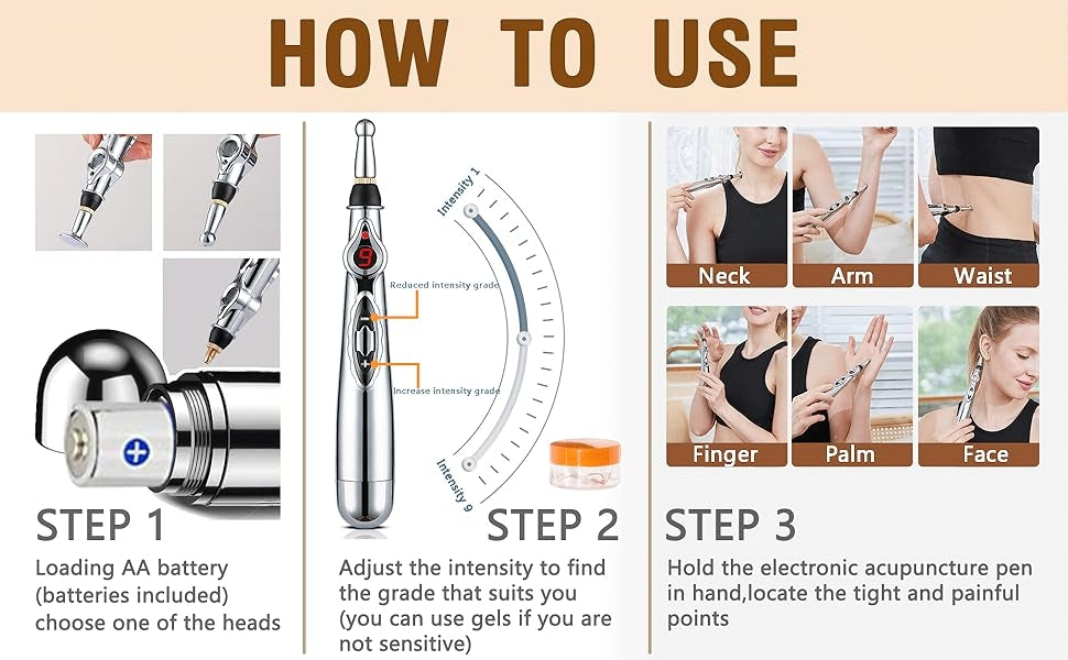 ELEKTRONIKUS AKUPUNKTÚRA TOLL - MERIDIÁN ENERGIA MASSZÁZSTOLL FÁJDALOMCSILLAPÍTÁSRA