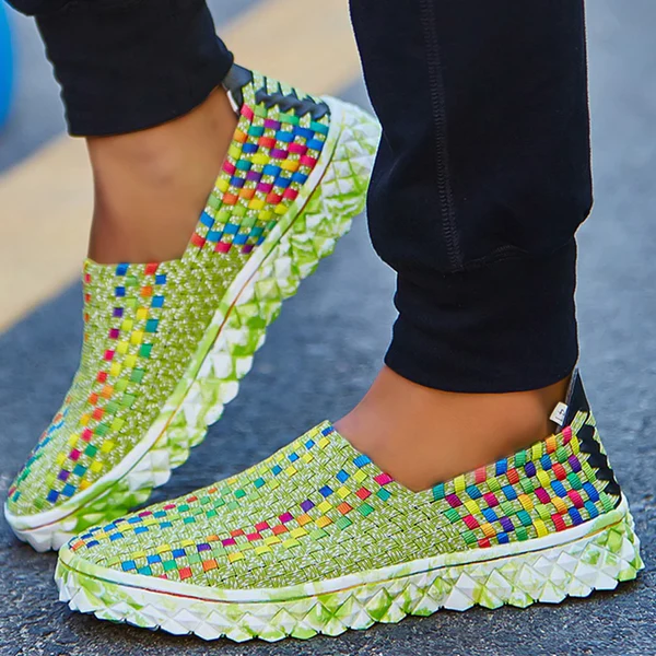 Újrahasznosított női kényelmi sneaker memóriahabos talppal – Eliana