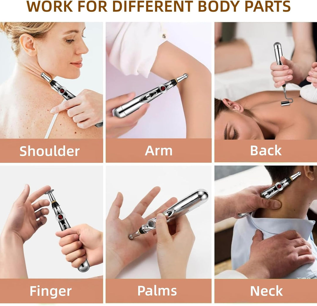 ELEKTRONIKUS AKUPUNKTÚRA TOLL - MERIDIÁN ENERGIA MASSZÁZSTOLL FÁJDALOMCSILLAPÍTÁSRA