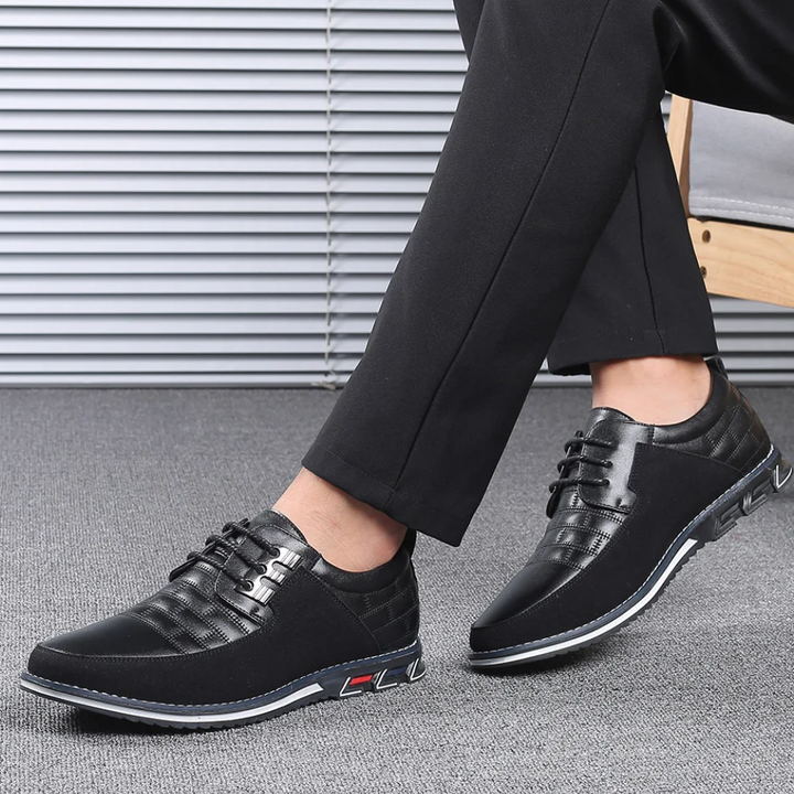 Orthopédiai Bőr Férfi Cipők - GentleStep