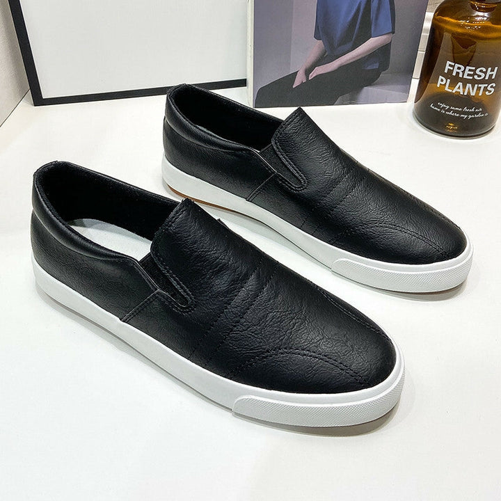 Férfi slip-on bőr sportcipő – Jonas