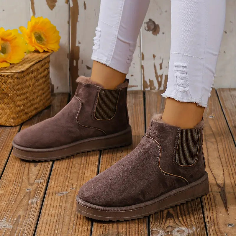 Comfy Thermikus Slip-on Hófűzők - Sofia