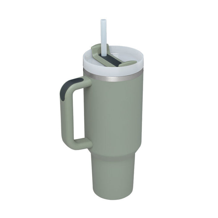 Szigetelő Bögre Karral és Szív Straw - ChillMate