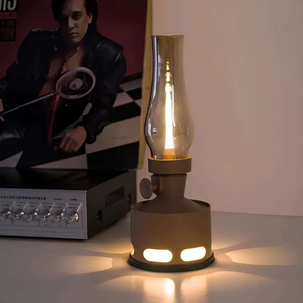 Újratölthető Vintage LED Lámpás - LumaLantern
