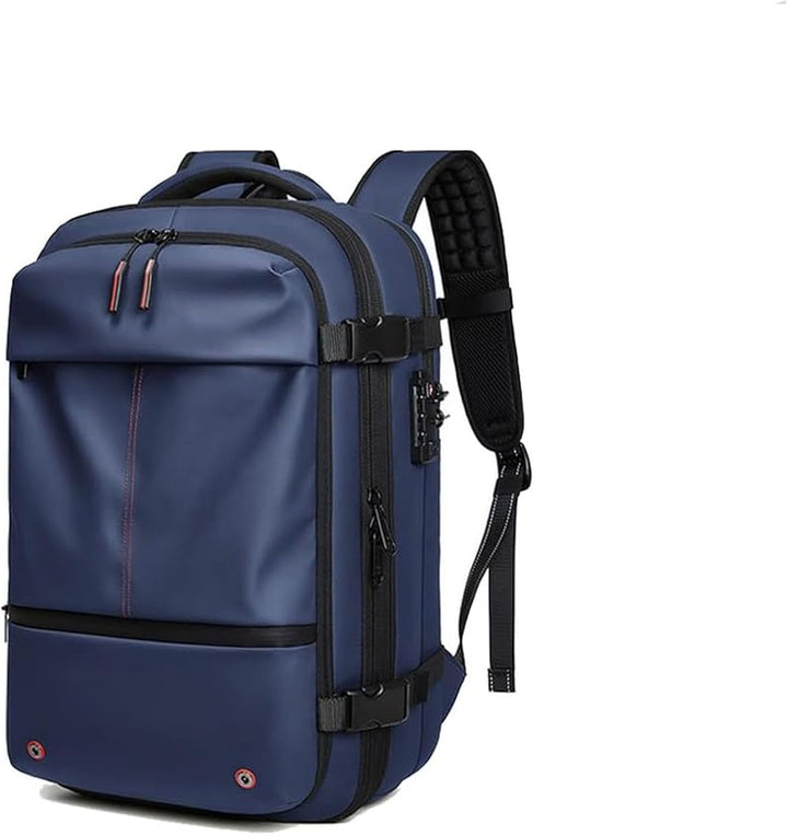 Bővíthető zúzású utazótáska lopásgátló zárval és nedves rekesszel