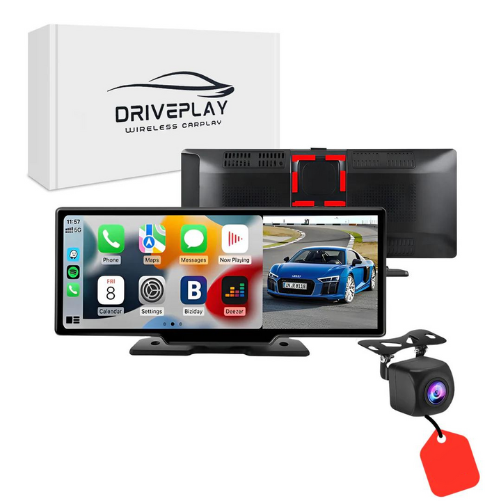 DrivePlay Pro 2+ – CarPlay & Android Auto kijelző – VisionX