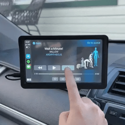 DrivePlay Pro 2+ – CarPlay & Android Auto kijelző – VisionX