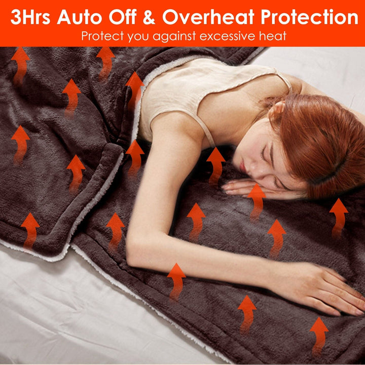 Elektromos Melegített Flanel Takaró - CozyHeat
