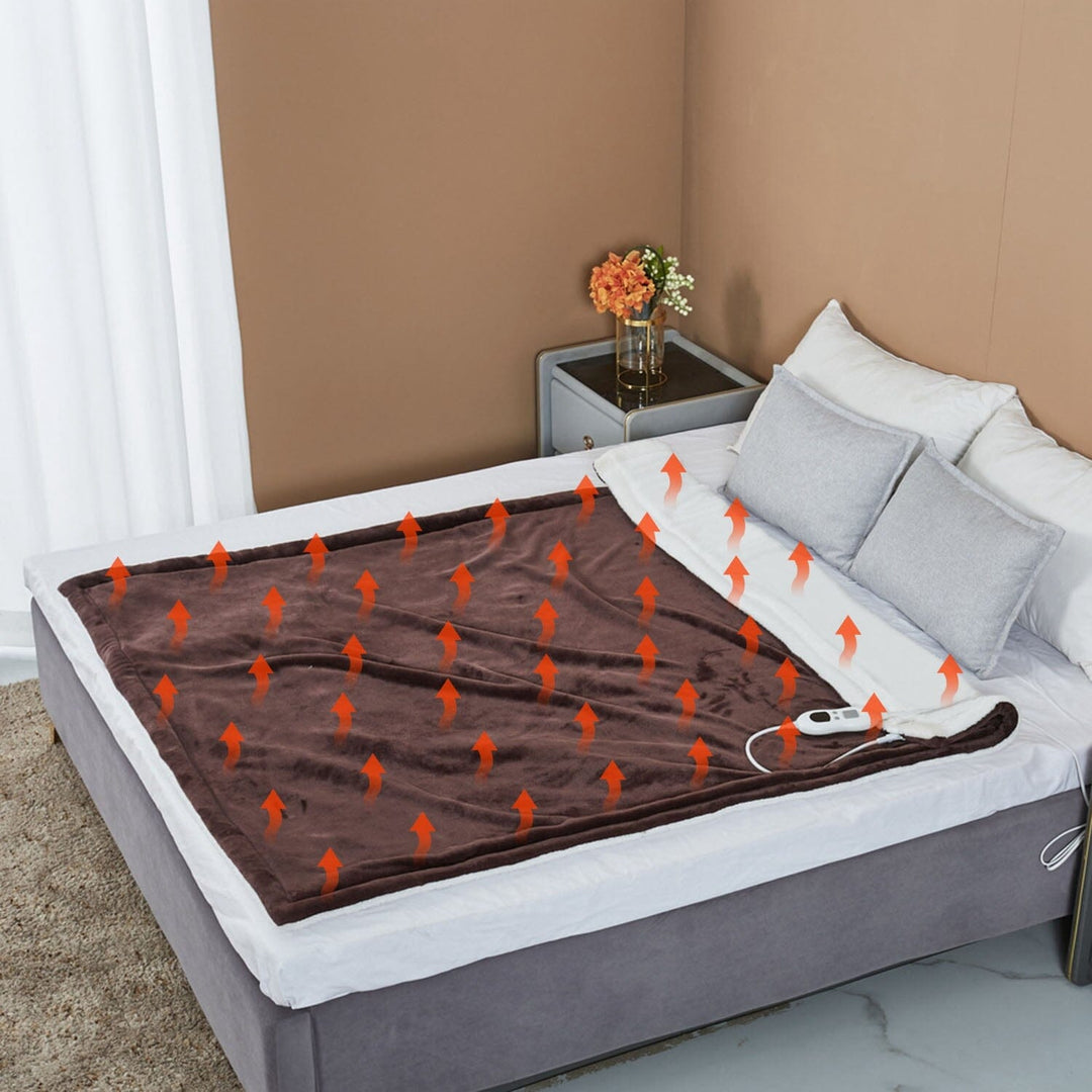 Elektromos Melegített Flanel Takaró - CozyHeat