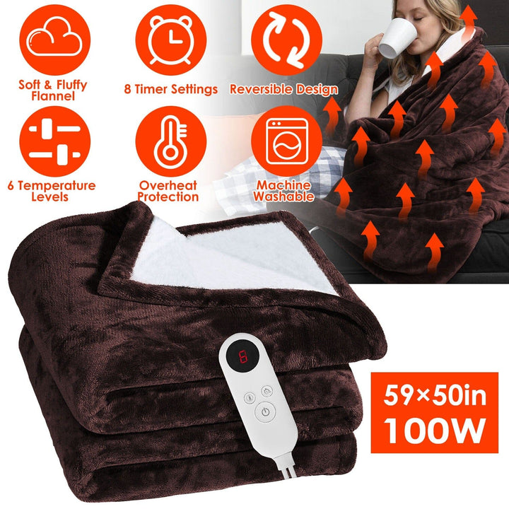 Elektromos Melegített Flanel Takaró - CozyHeat
