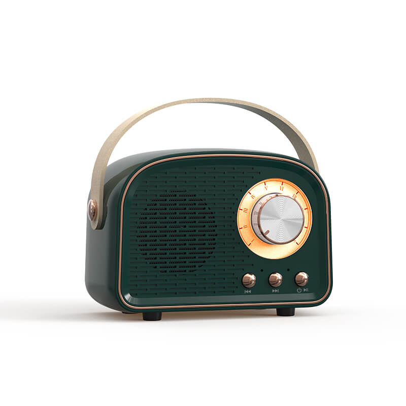 Vintage Bluetooth hangszóró FM rádióval – RetroVibe