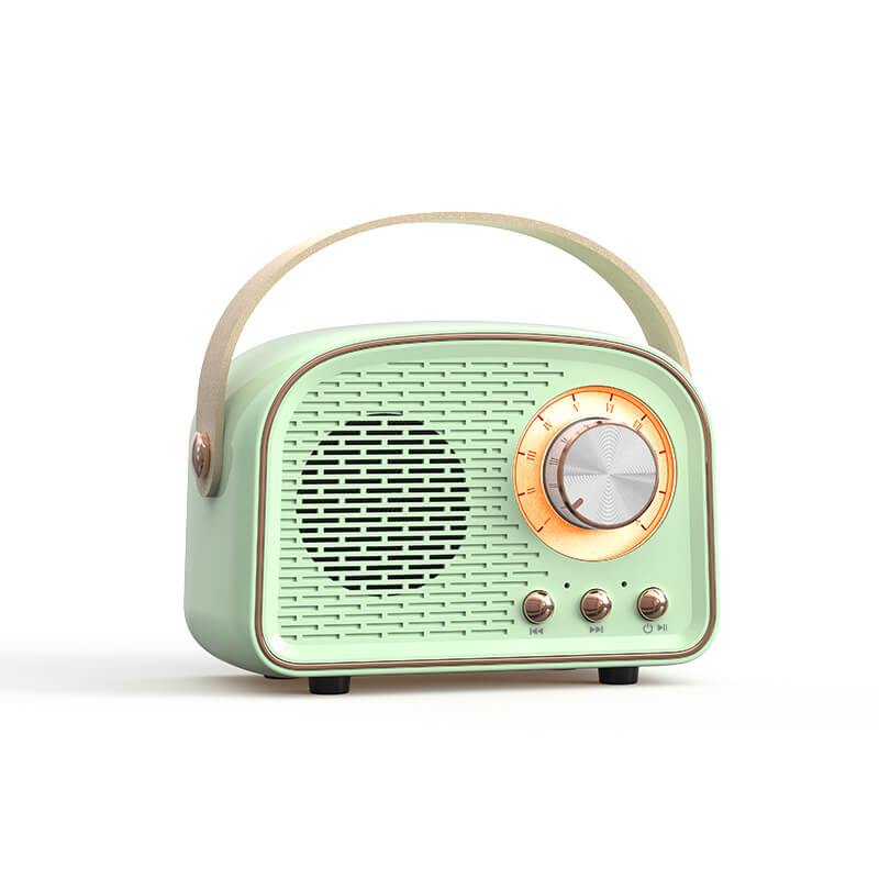 Vintage Bluetooth hangszóró FM rádióval – RetroVibe
