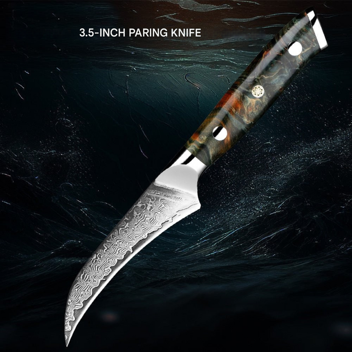 Japán damaszkuszi kés készlet – KairoBlade