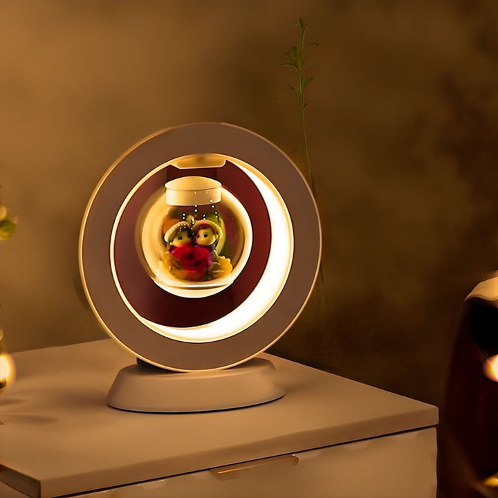 Levitatív virág mágneses forgással – Floravia