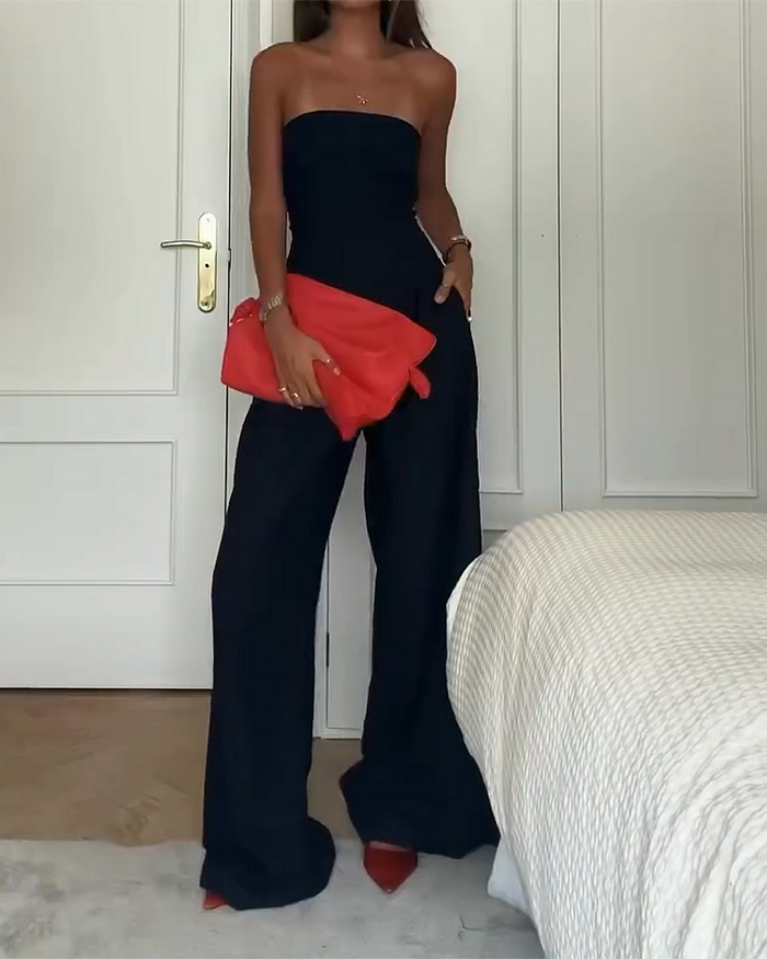Válltól szabad & Stílusos Női Jumpsuit minden alkalomra – Elina