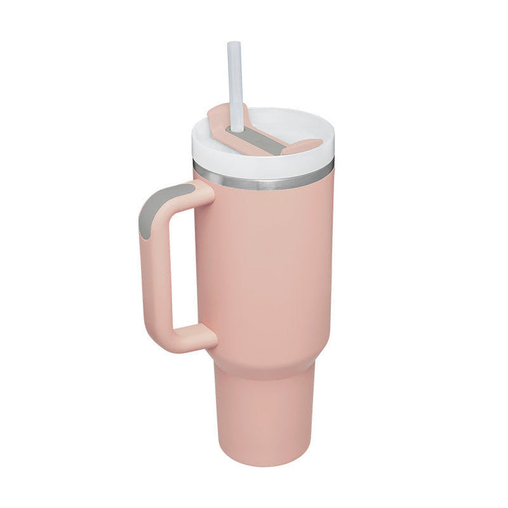 Szigetelő Bögre Karral és Szív Straw - ChillMate