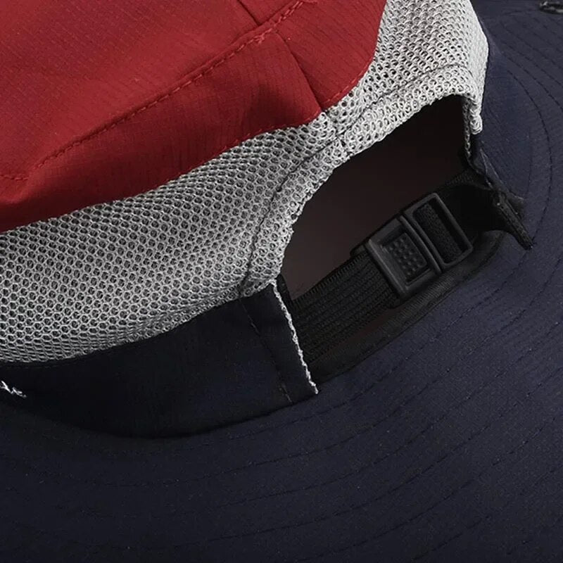 Stílusos női UV-védő napernyő kalap széles karimával - Livia